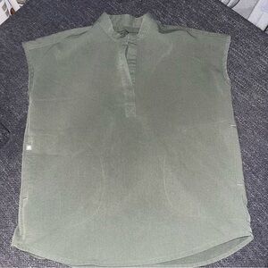 Olive Green Rafaela Figs Scub Top
